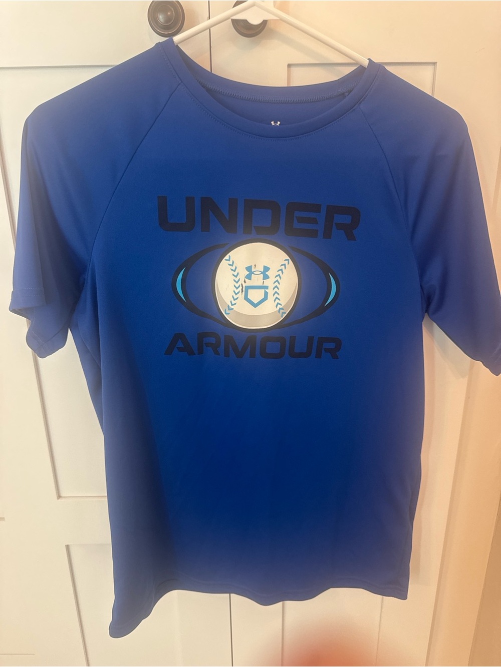 Under Armour Youth Large Baseball Short Sleeve Performance Tee
